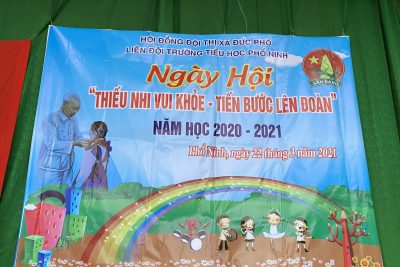 Ngày hội “Thiếu nhi vui khỏe – tiến bước lên đoàn” năm học 2020 – 2021 của Trường Tiểu học Phổ Ninh